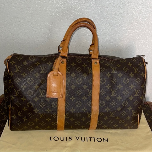 Authentic Louis Vuitton keepall 45 duffle suitcase